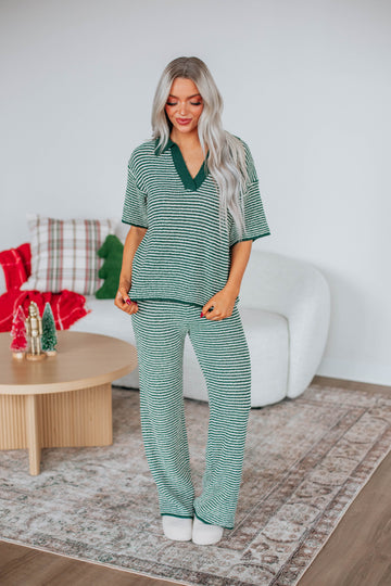 Gage Two-Piece Set - Hunter Green