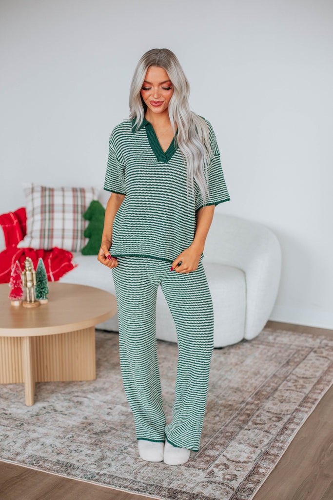Gage Two-Piece Set - Hunter Green