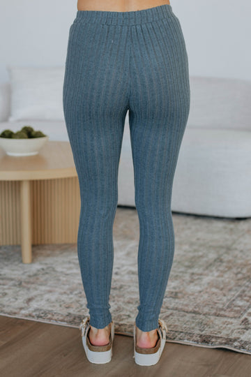 Get Cozy Leggings - Slate