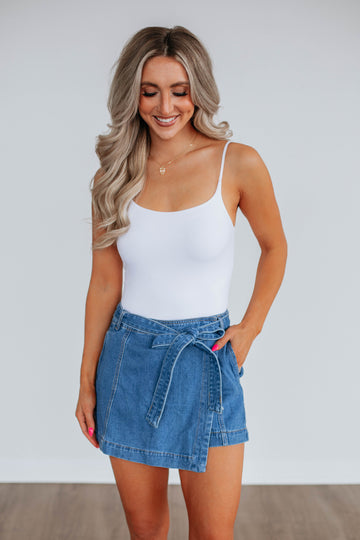 Hadleigh Denim Skort
