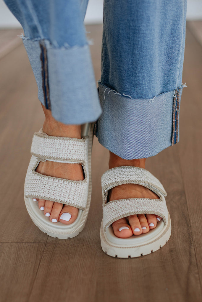 Headed Your Way Sandals - Natural