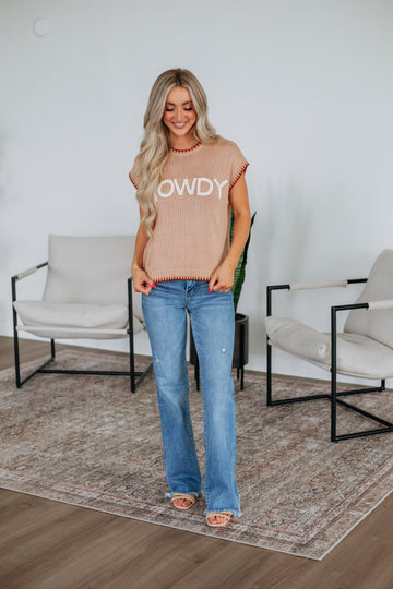 Howdy Sweater Top