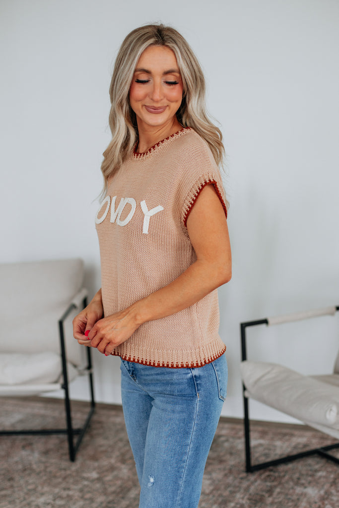 Howdy Sweater Top