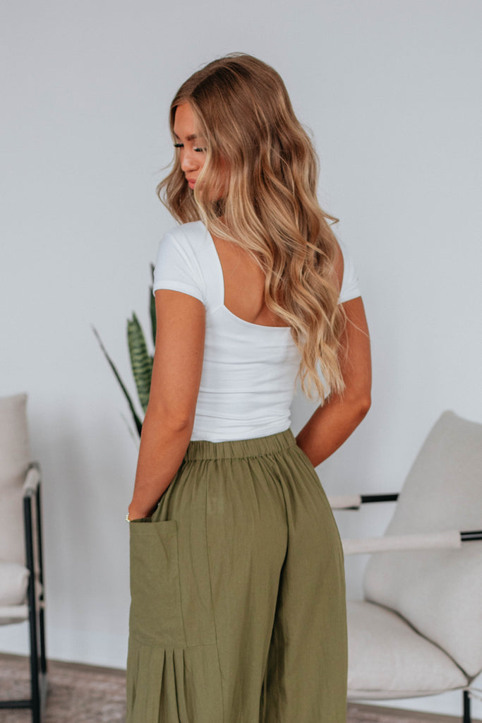 Jayla Basic Top - Ivory