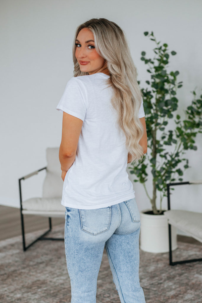 Jeannette Basic Tee - Ivory