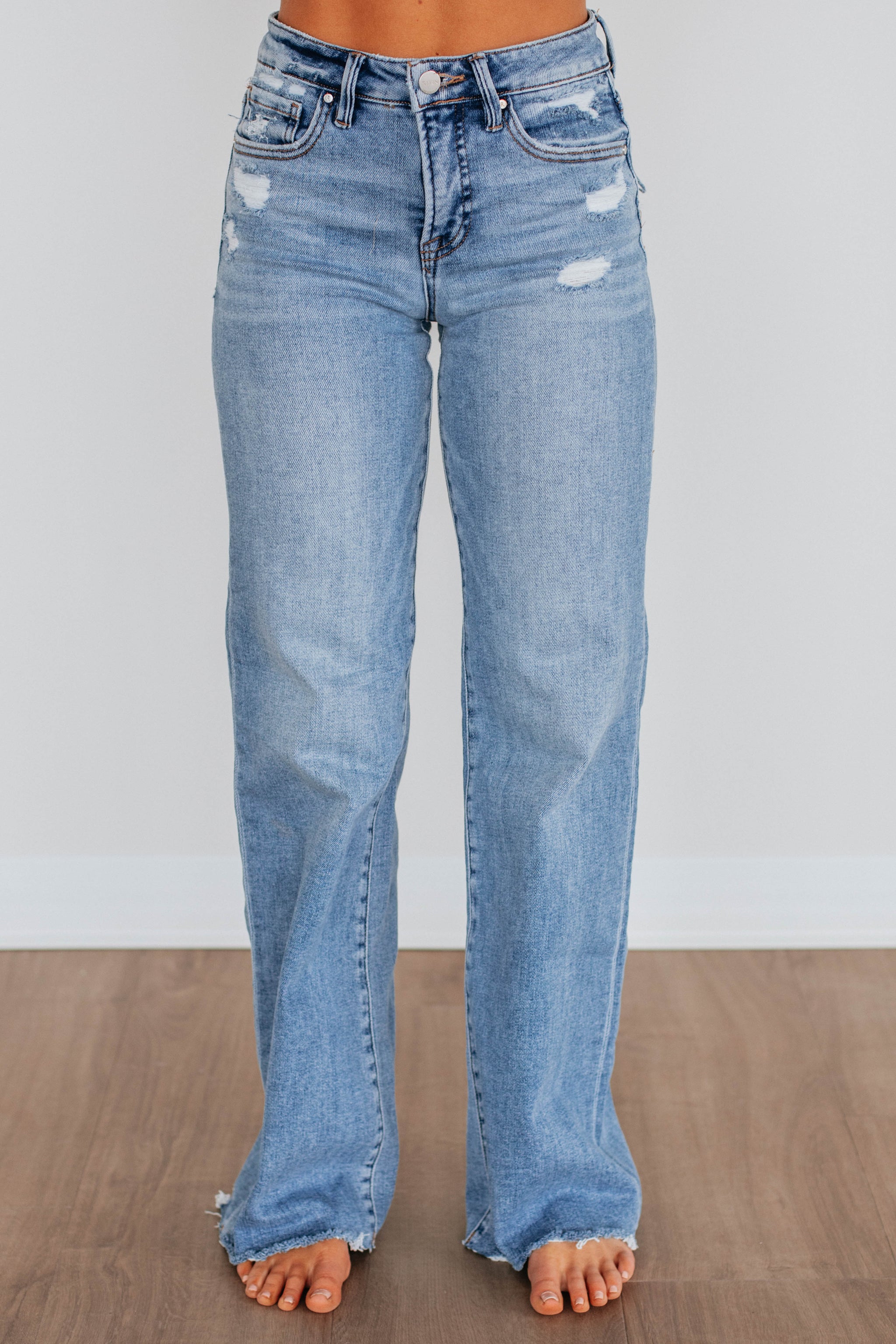 Adelyn Risen Jeans - Medium Wash