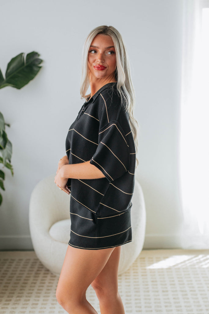 Jessie Knit Shorts - Black