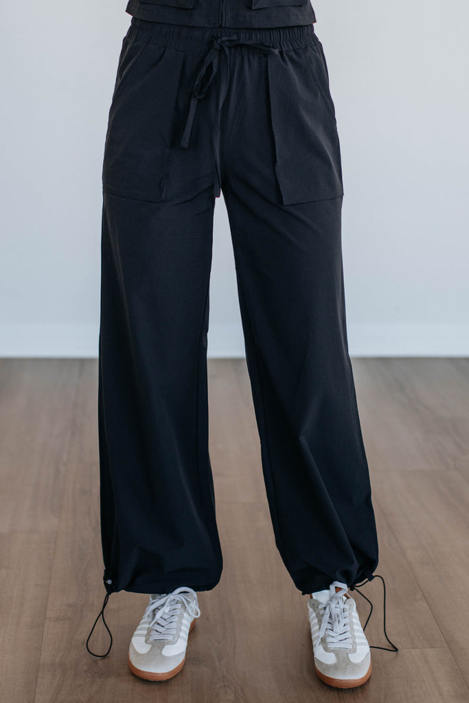 Jule Cargo Pants - Black