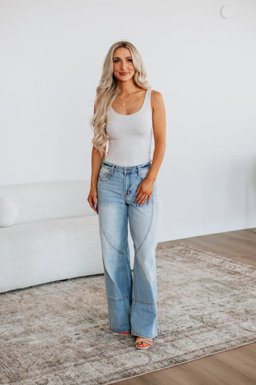 Delta Basic Tank - Oatmeal