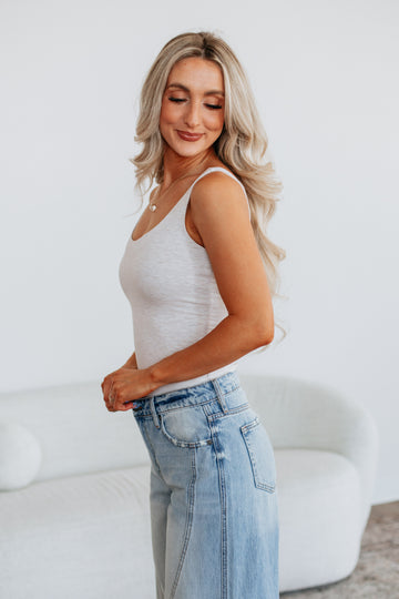 Delta Basic Tank - Oatmeal