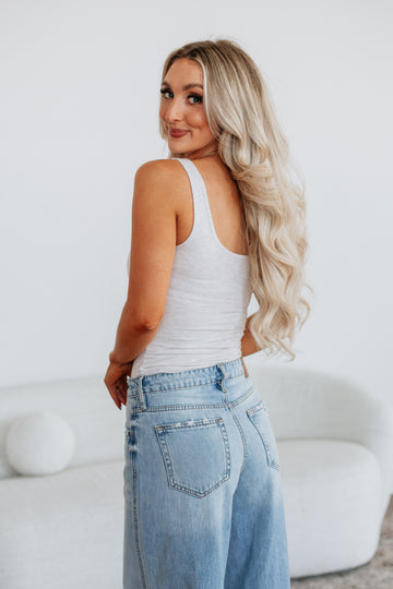Delta Basic Tank - Oatmeal