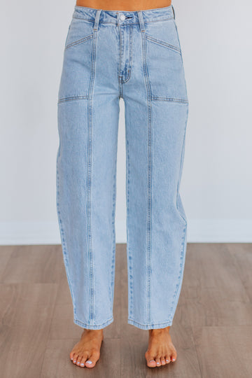 Kate Vervet Jeans - Light Wash