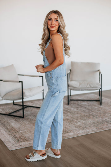 Kady Mica Denim Overalls