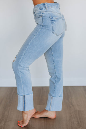 Kalen Risen Jeans - Light Wash