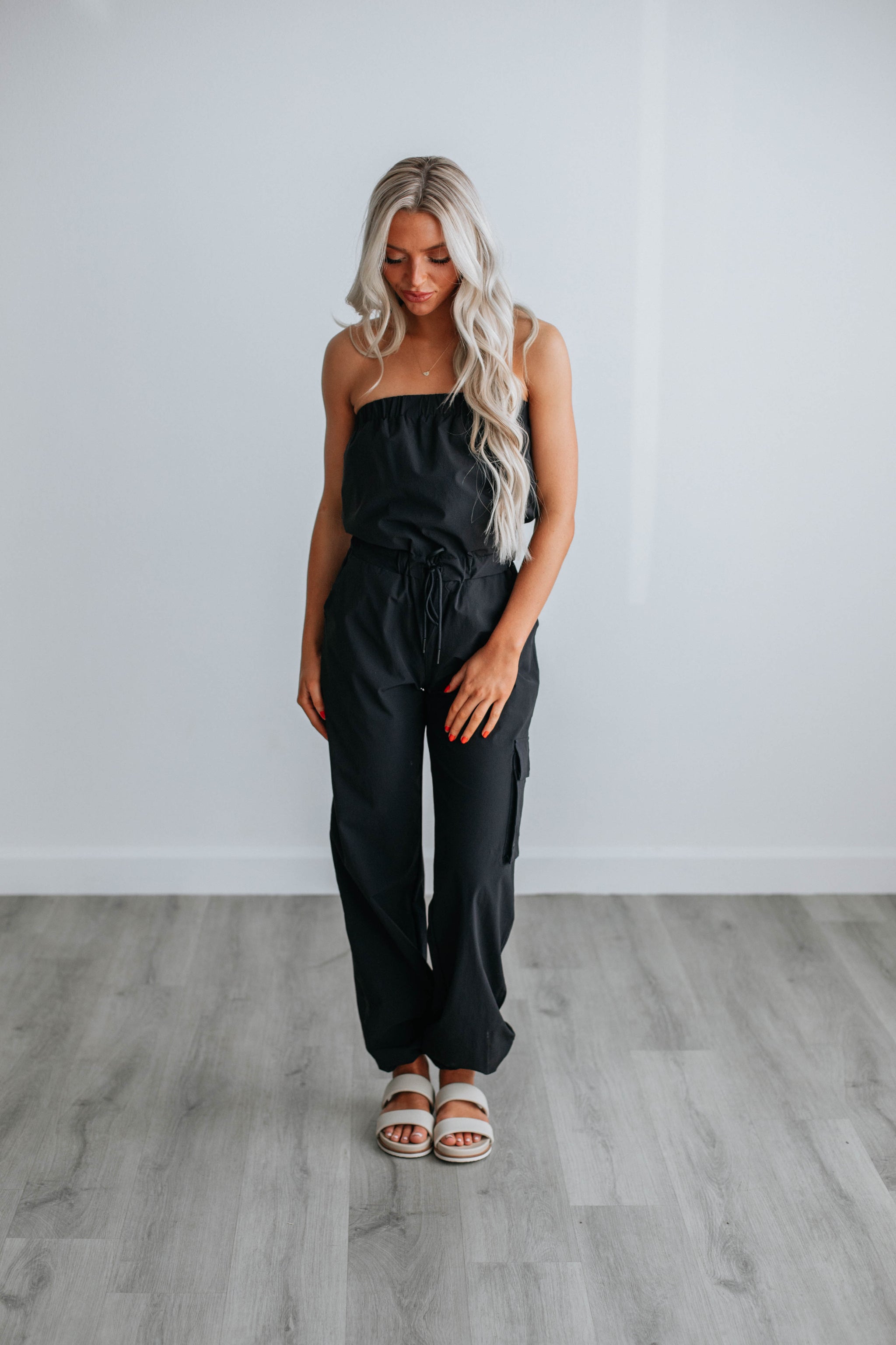 Kamari Active Jumpsuit - Black