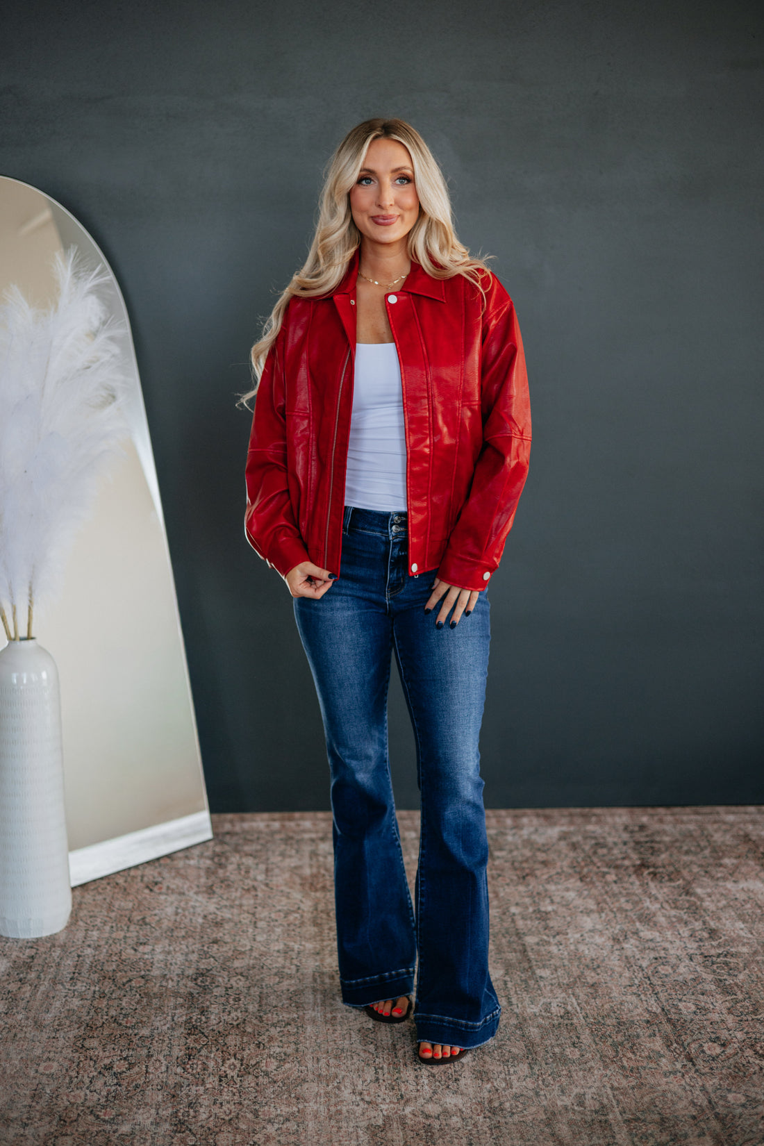 Mazie Leather Jacket