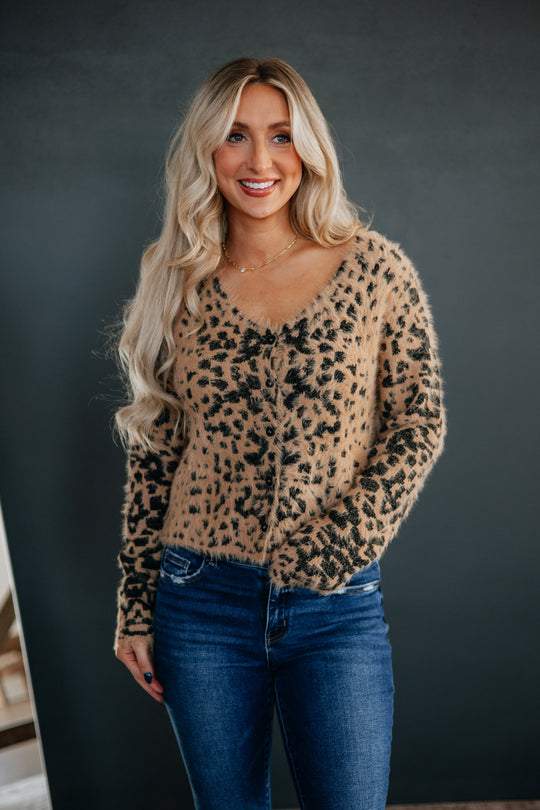 Selia Leopard Cardigan