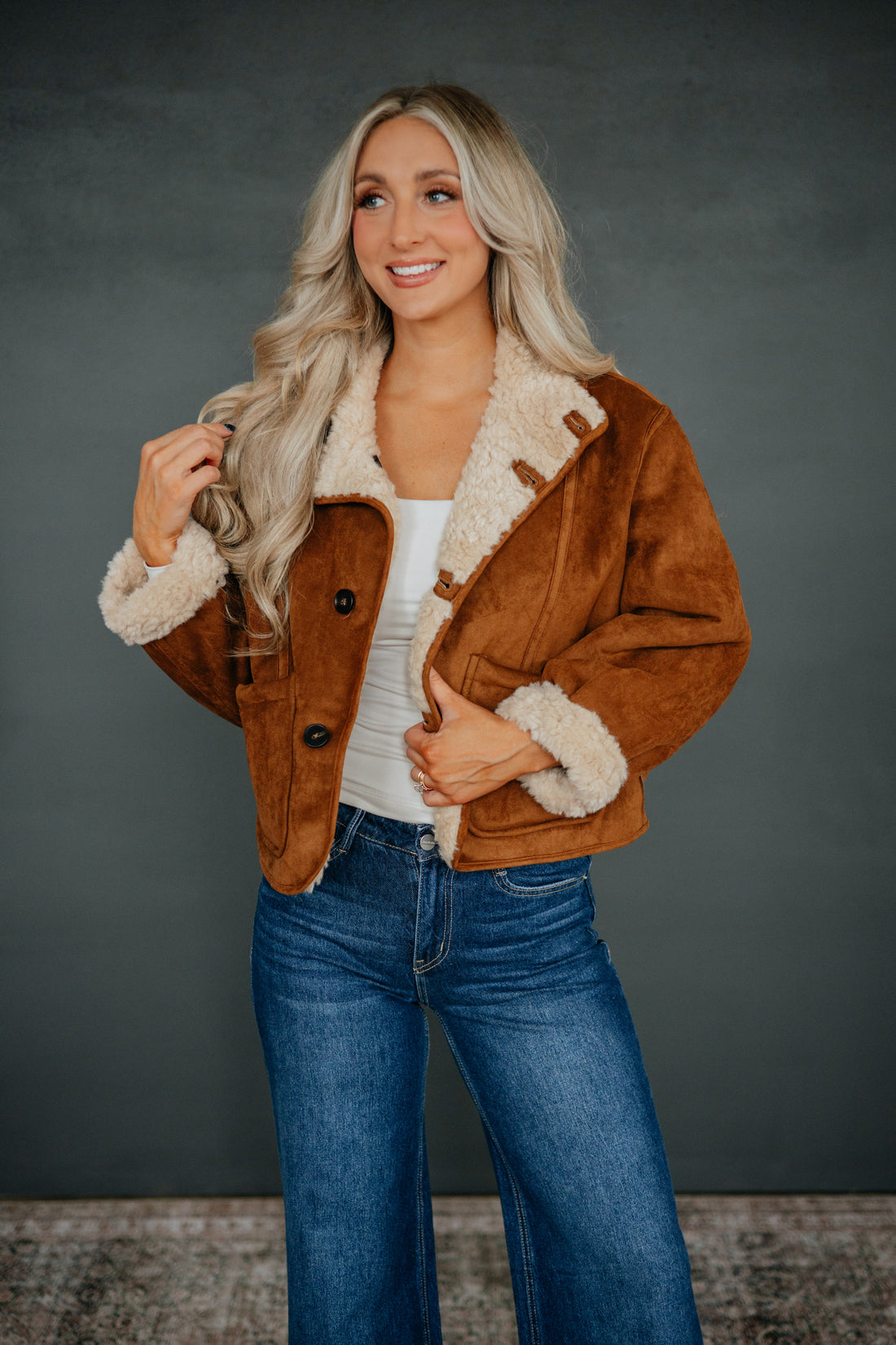 Shaelon Suede Jacket