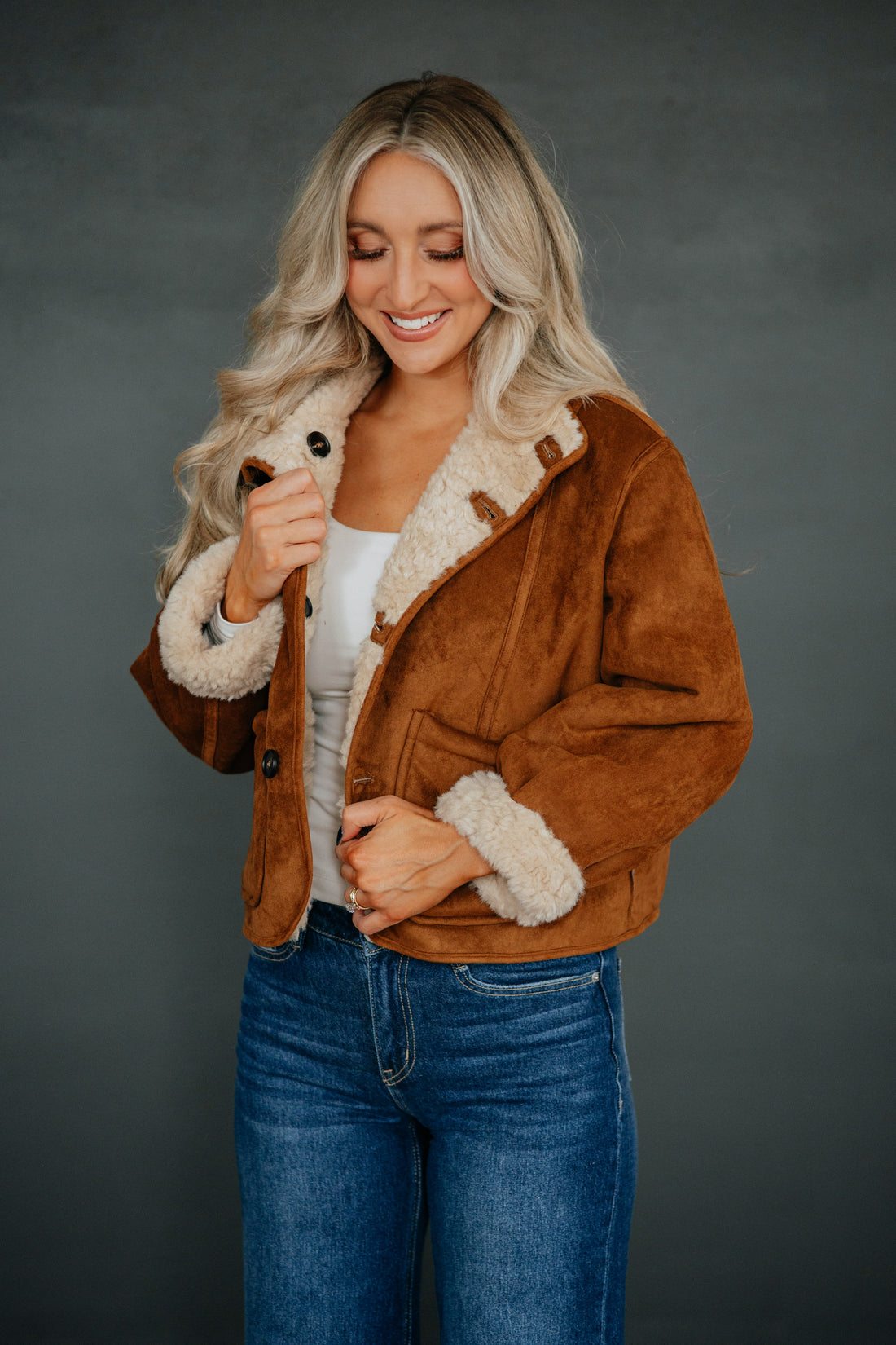 Shaelon Suede Jacket
