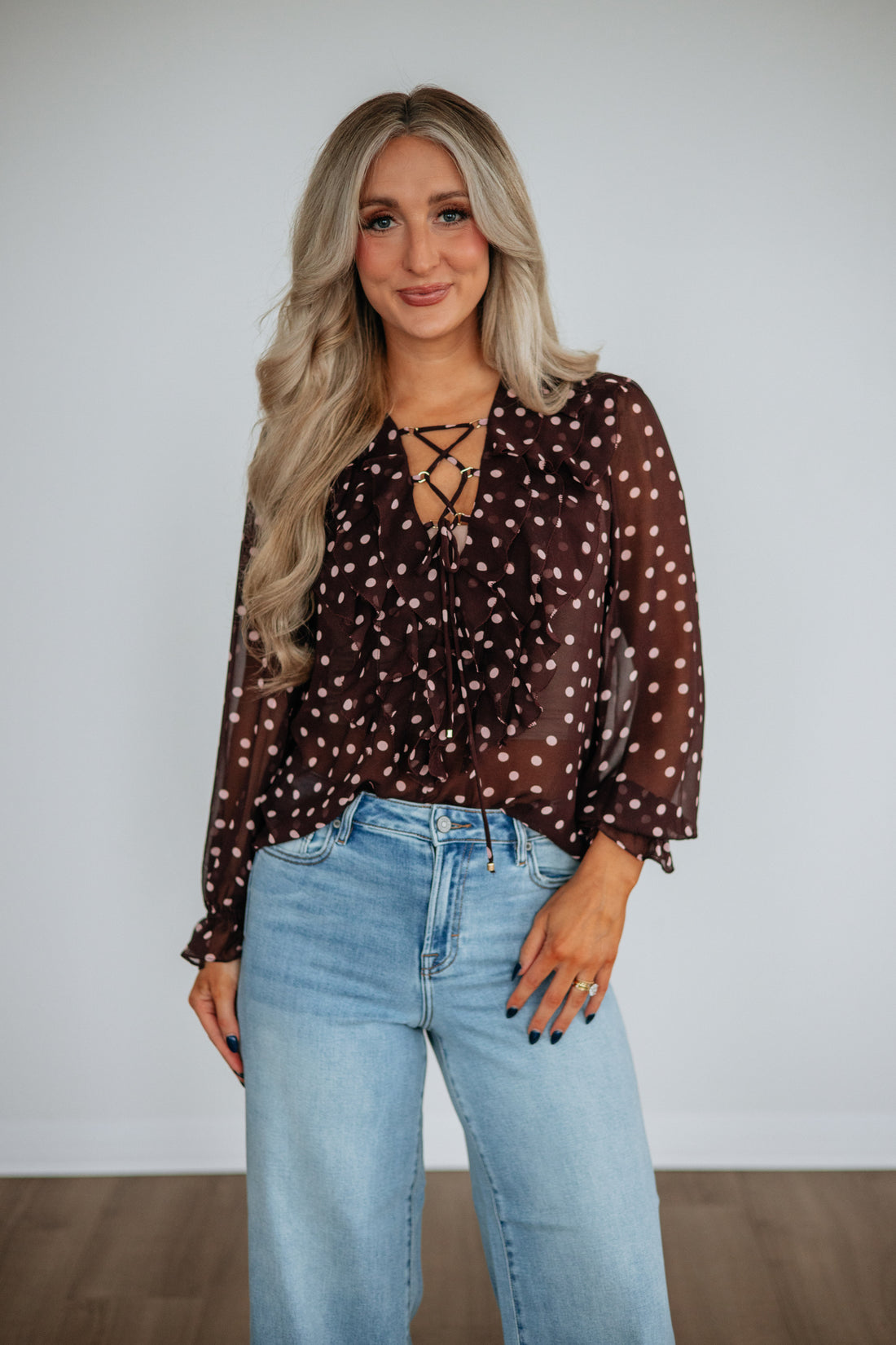 Robin Polka Dot Top