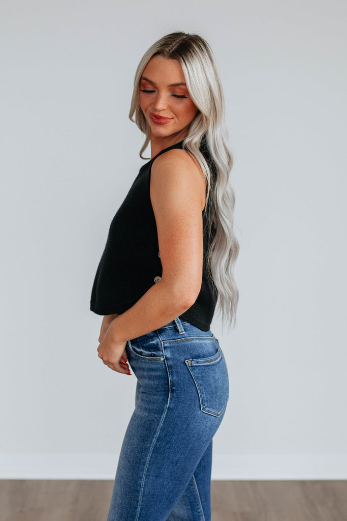 Kathryn Sweater Vest - Black