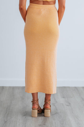 Keelia Ribbed Skirt
