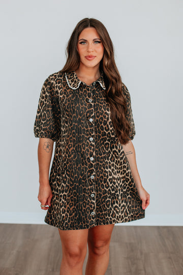 Ensley Leopard Dress