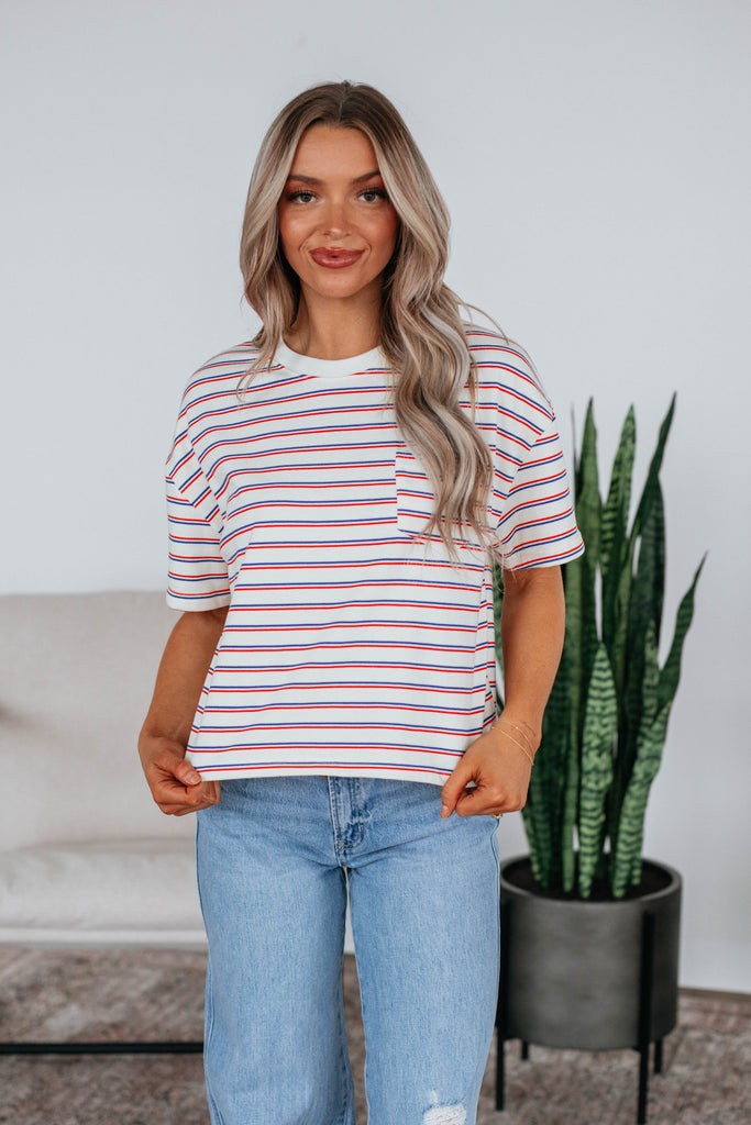 Kjerstin Striped Top