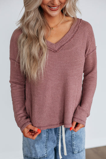 Korin Knit Top - Grape