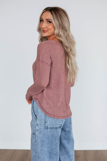 Korin Knit Top - Grape