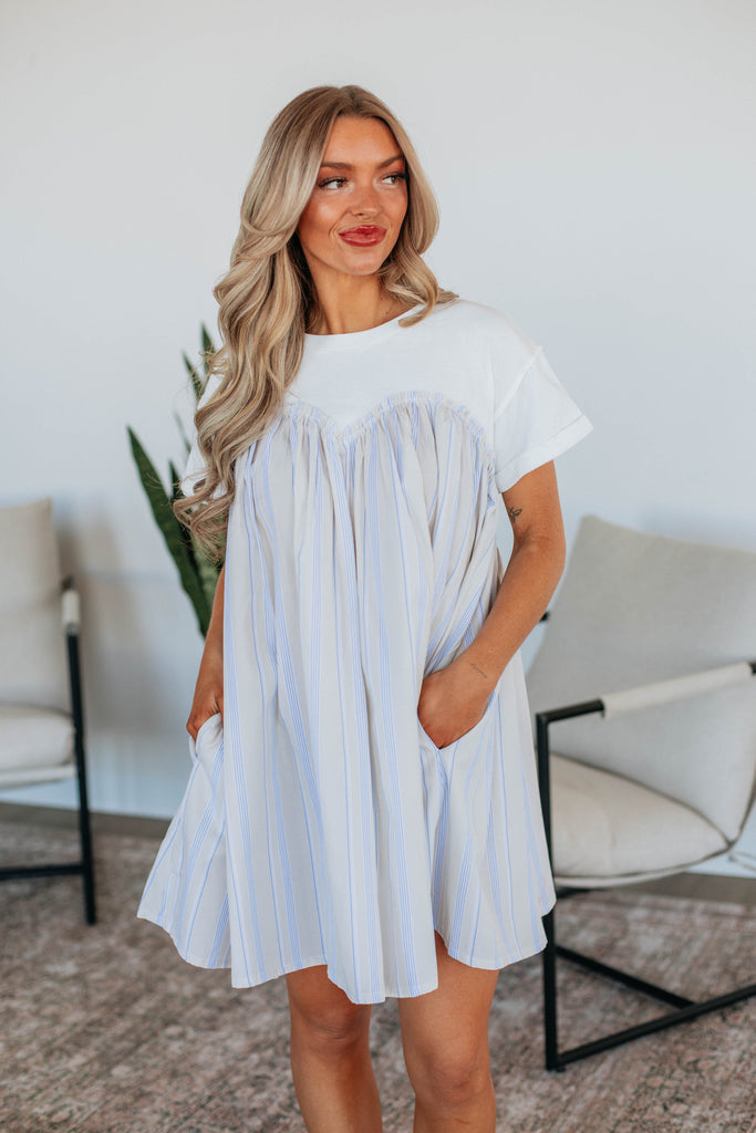 Lautner Contrast Dress