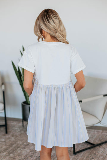 Lautner Contrast Dress