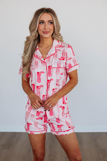 Let's Go Girls Pajama Set