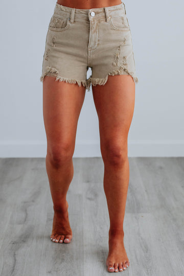 Mae Risen Shorts - Sand