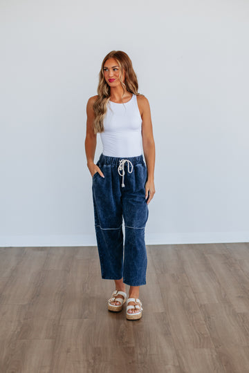 Making Things Right Pants - Navy