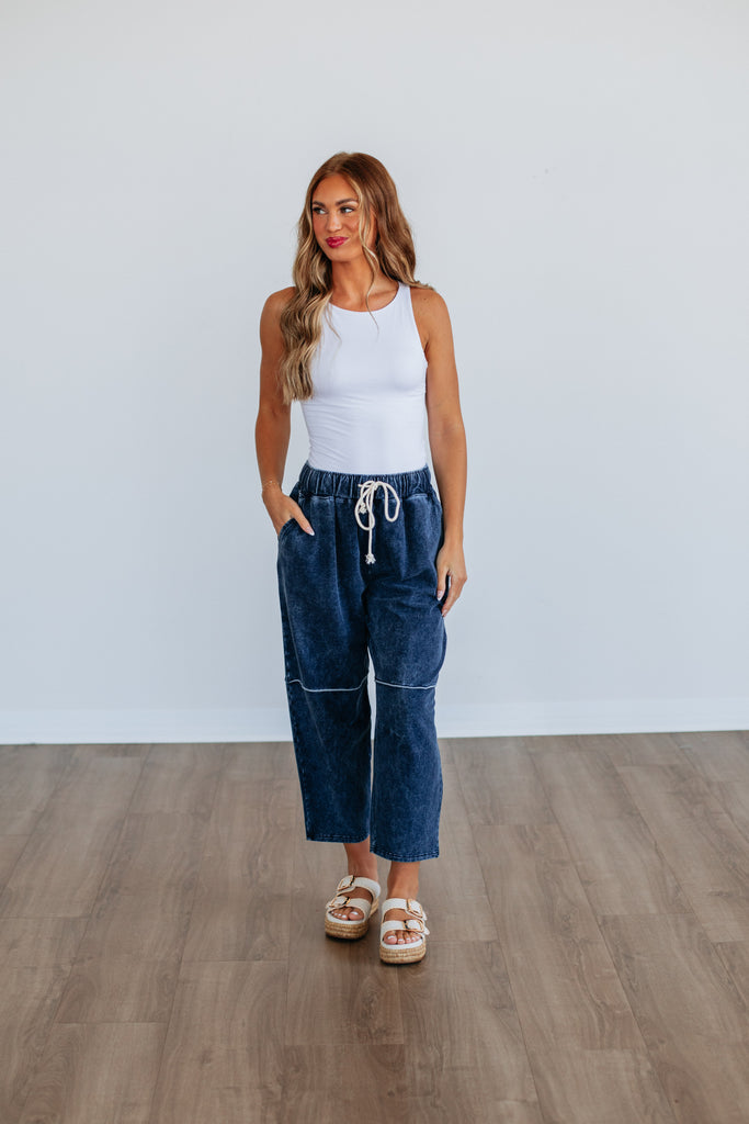 Making Things Right Pants - Navy
