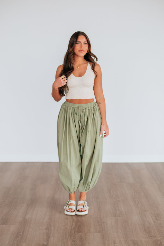 Making New Rules Pants - Olive