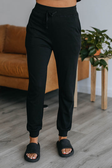 Merritt Lounge Joggers - Black