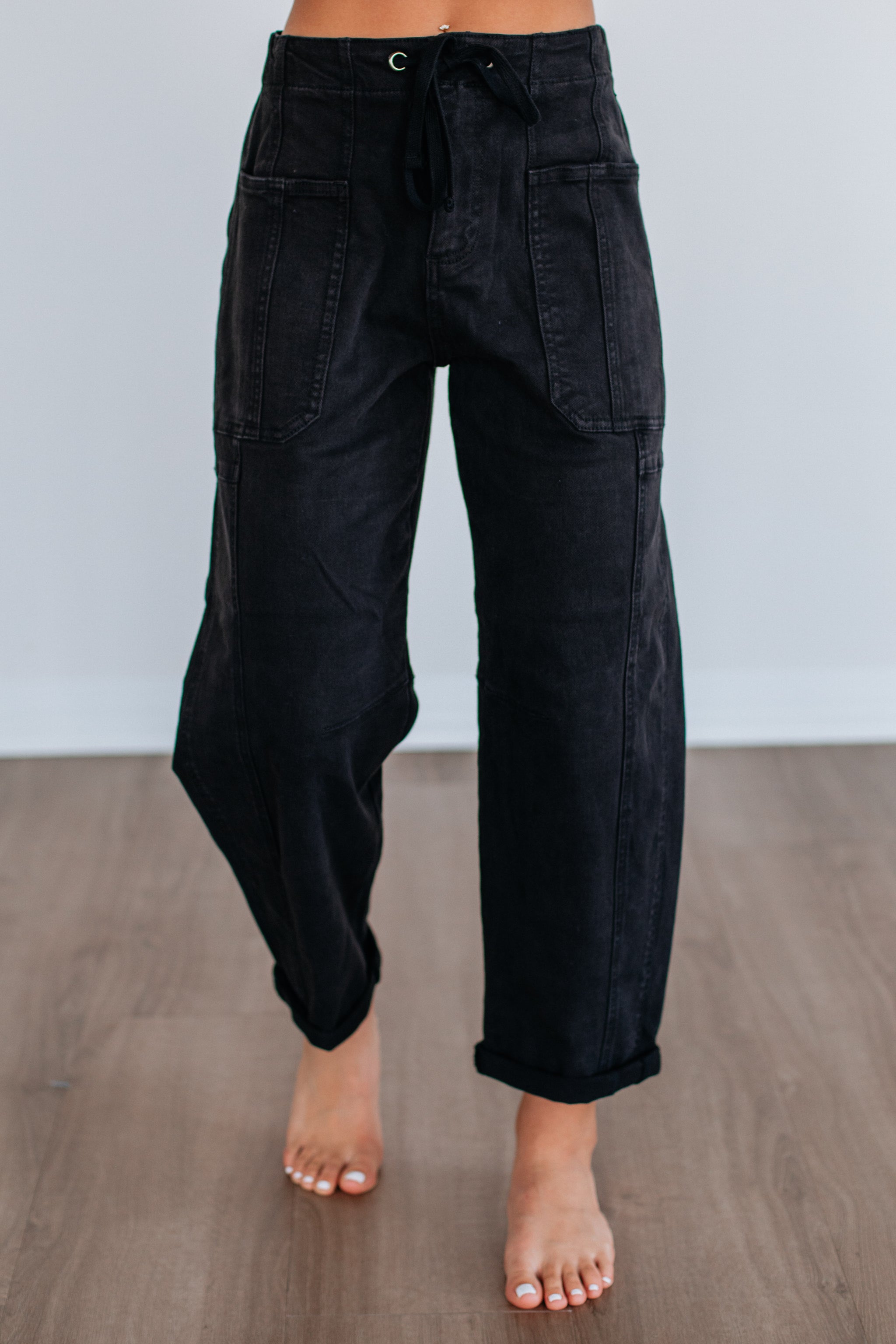 Kodi Risen Cargo Jeans - Black