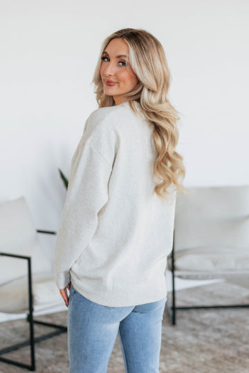 Nolia Knit Sweater - Natural