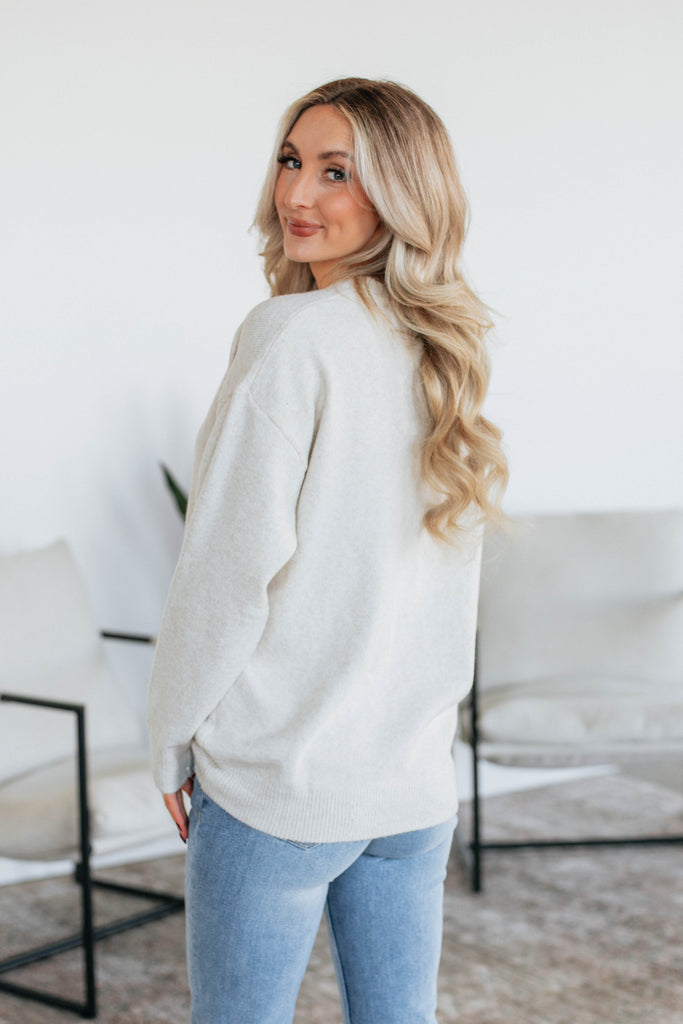 Nolia Knit Sweater - Natural