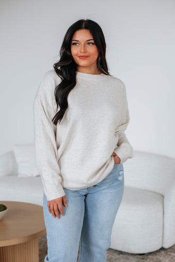 Nolia Knit Sweater - Natural
