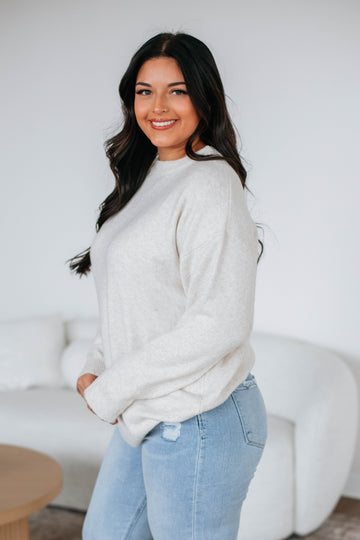 Nolia Knit Sweater - Natural
