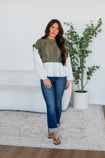 Adelaide Contrast Top