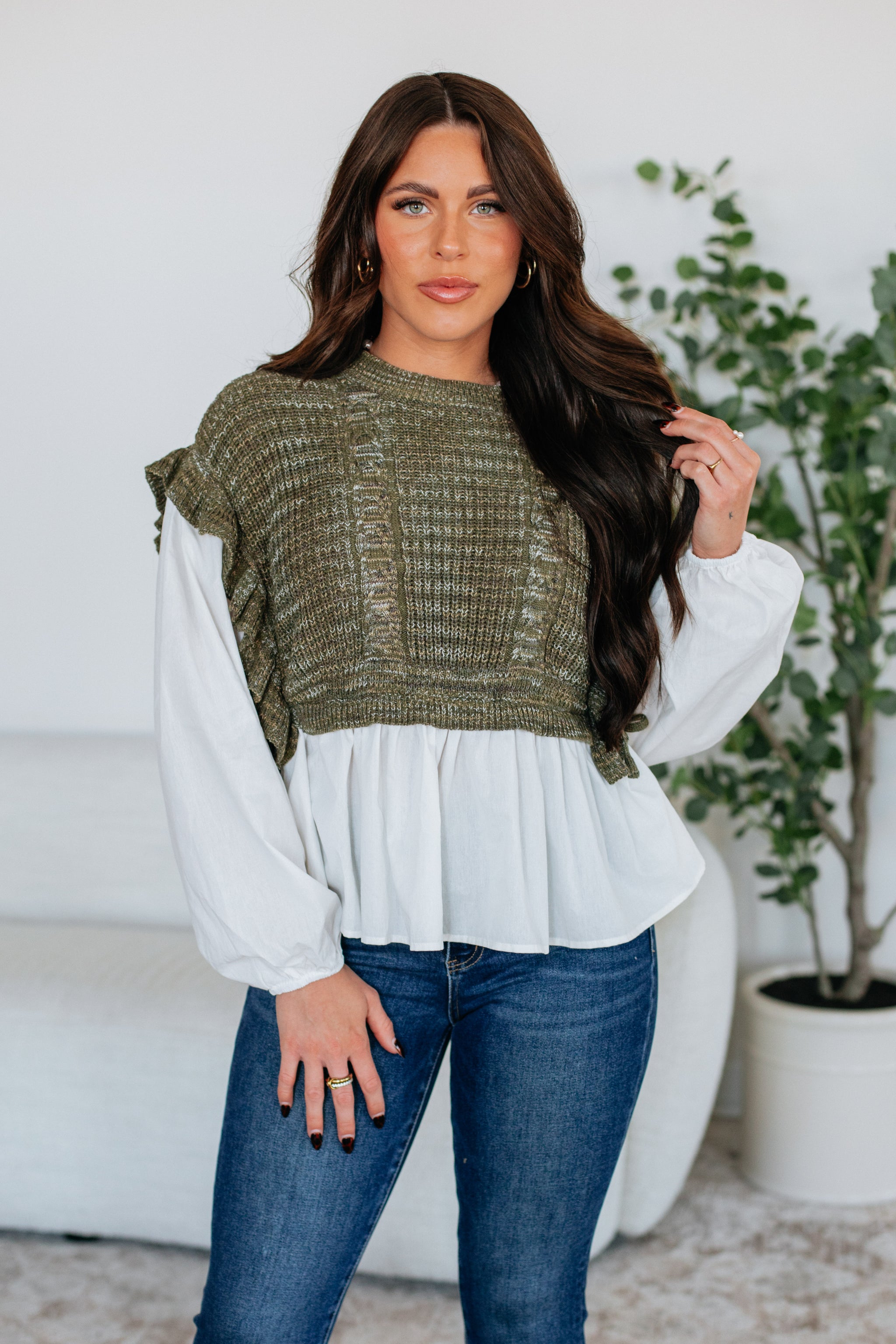 Adelaide Contrast Top