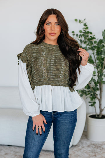 Adelaide Contrast Top