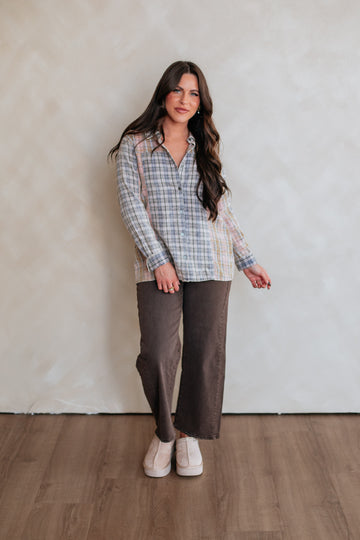 Teigan Flannel Top