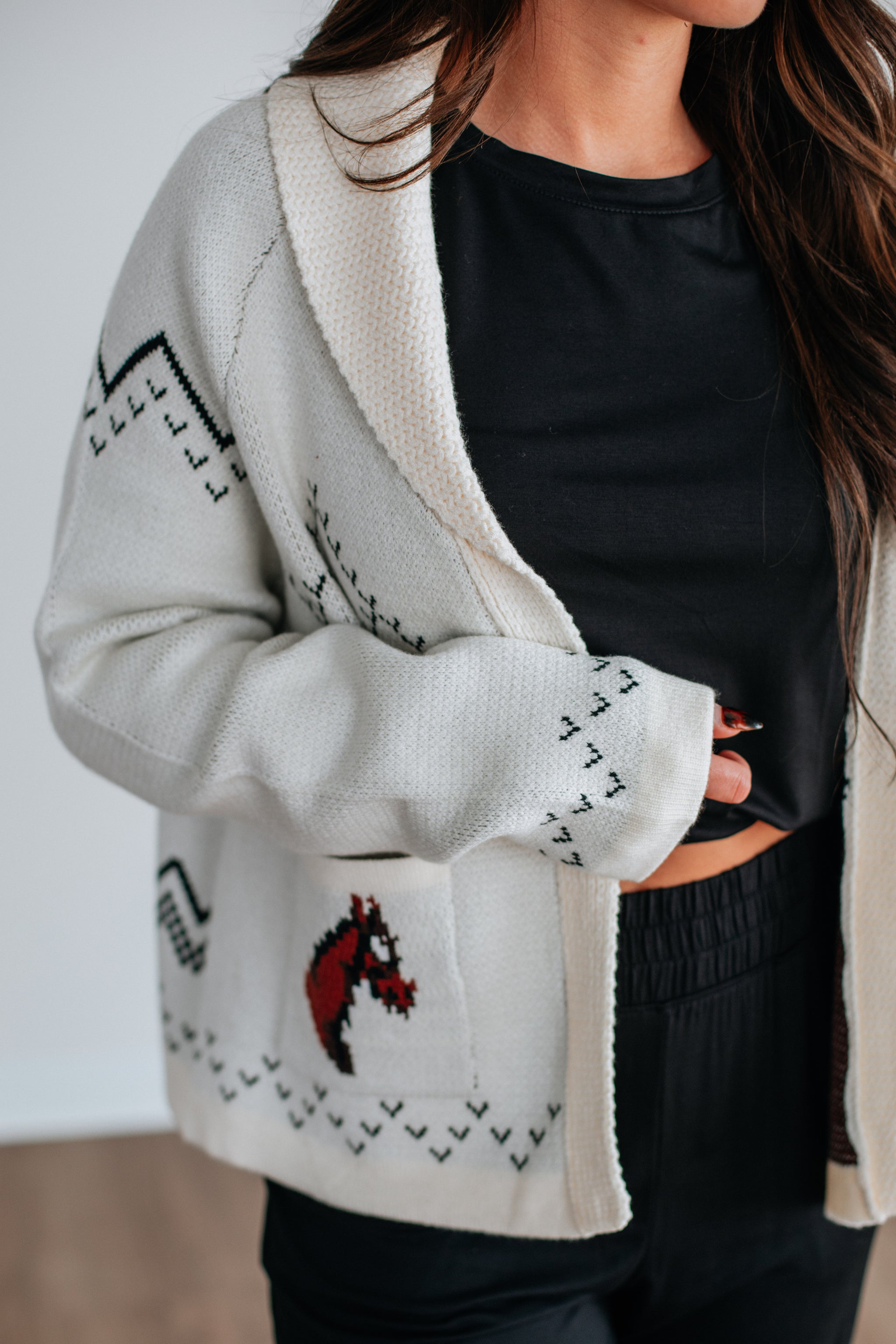 Equestrian Elegance Cardigan
