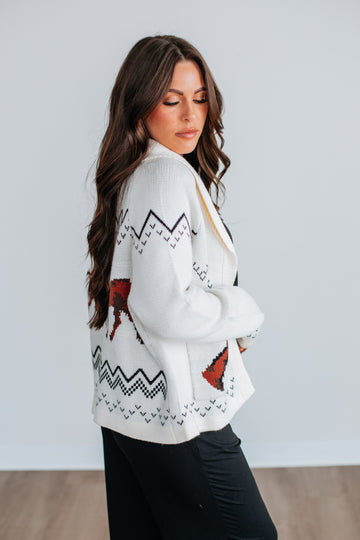 Equestrian Elegance Cardigan