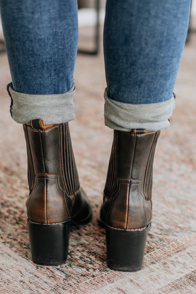 On My Best Behavior Boots - Coffee